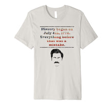 Ladda upp bild till gallerivisning, Funny History Began July 4th 1776 Premium T-Shirt 624878