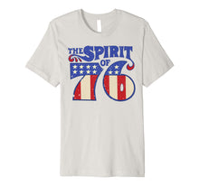 Ladda upp bild till gallerivisning, The Spirit 76 Vintage Retro 4th of July Independence Day Premium T-Shirt 839189