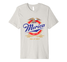Ladda upp bild till gallerivisning, Merica Since 1776, Funny July 4th, fourth of July T-Shirt 1701337