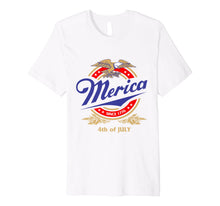 Ladda upp bild till gallerivisning, Merica Since 1776, Funny July 4th, fourth of July T-Shirt 1701337