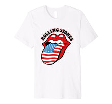 Ladda upp bild till gallerivisning, Mens The Rolling Stones USA Tongue T-Shirt 109821