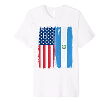 Ladda upp bild till gallerivisning, USA Guatemala Flag T-Shirt 1153823