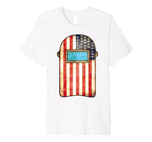 Ladda upp bild till gallerivisning, Funny shirts V-neck Tank top Hoodie sweatshirt usa uk au ca gifts for American Welder Shirt | US Flag Welding Hood T-Shirt Gift 2083566