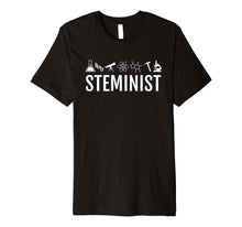 Ladda upp bild till gallerivisning, Funny shirts V-neck Tank top Hoodie sweatshirt usa uk au ca gifts for STEMINIST Shirt Scientist TShirt with Science Symbols 2638045