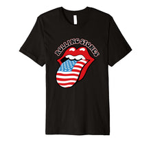 Ladda upp bild till gallerivisning, Mens The Rolling Stones USA Tongue T-Shirt 109821