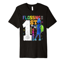 Ladda upp bild till gallerivisning, Funny Back to School 1st Grade Flossing Crayon Shirt Kids 5055130