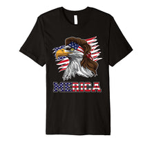 Ladda upp bild till gallerivisning, Merica T-Shirt American Bald Eagle Mullet | Men Women Kids 975482