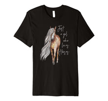 Ladda upp bild till gallerivisning, Funny shirts V-neck Tank top Hoodie sweatshirt usa uk au ca gifts for Just a Girl Who Loves Horses - Horse Lover T-Shirt 1232519