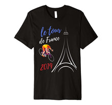 Ladda upp bild till gallerivisning, Tour France 2019 Cycling Gift Premium T-Shirt 156877
