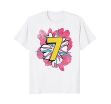 Ladda upp bild till gallerivisning, Girls Superhero 7th Birthday Shirt - Superhero Party 780066