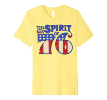 Ladda upp bild till gallerivisning, The Spirit 76 Vintage Retro 4th of July Independence Day Premium T-Shirt 839189