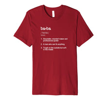 Ladda upp bild till gallerivisning, Funny shirts V-neck Tank top Hoodie sweatshirt usa uk au ca gifts for Baba Definition T Shirt - Father's Day Present Gift Tee 629203
