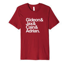 Ladda upp bild till gallerivisning, Funny shirts V-neck Tank top Hoodie sweatshirt usa uk au ca gifts for Gideon Cross, Jax, Cain & Adrian ~ Book Heroes T-Shirt 2232269