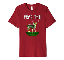 Ladda upp bild till gallerivisning, Funny shirts V-neck Tank top Hoodie sweatshirt usa uk au ca gifts for Deer Fear Basketball Premium T-Shirt 128685