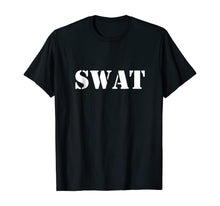 Ladda upp bild till gallerivisning, SWAT Team Shirt, Fun Police Costume for Adults and Kids 80083
