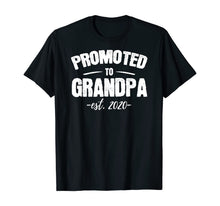 Ladda upp bild till gallerivisning, Funny shirts V-neck Tank top Hoodie sweatshirt usa uk au ca gifts for Promoted to Grandpa 2020 New Grandfather to be Gift Baby T-Shirt 127975