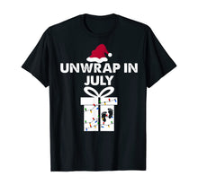 Ladda upp bild till gallerivisning, Funny shirts V-neck Tank top Hoodie sweatshirt usa uk au ca gifts for Christmas Pregnancy Announcement Gifts Unwrap In July T-Shirt 370200