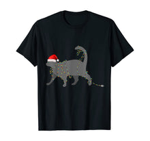 Ladda upp bild till gallerivisning, Funny shirts V-neck Tank top Hoodie sweatshirt usa uk au ca gifts for Christmas Lights Cat Cute Gifts for Cat Lovers T-Shirt 744792