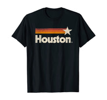 Ladda upp bild till gallerivisning, Vintage Houston Texas T-Shirt Houston Strong Stripes T-Shirt 113273