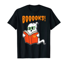 Ladda upp bild till gallerivisning, Funny Teacher Halloween Gift - Ghost Books Reading Class T-Shirt 80382