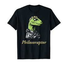 Ladda upp bild till gallerivisning, Philosoraptor Funny Cute Gift T-Shirt T-Shirt