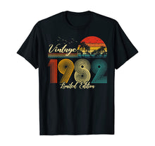 Ladda upp bild till gallerivisning, Vintage 1982 TShirt Limited Edition Men Women - 38 Birthday T-Shirt261069