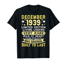 Ladda upp bild till gallerivisning, Funny shirts V-neck Tank top Hoodie sweatshirt usa uk au ca gifts for 1939 December 80 Years Old Tee 80th Birthday Gifts Christmas T-Shirt 631572