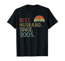 Ladda upp bild till gallerivisning, 15th Wedding Anniversary Gifts Best Husband Since 2005 TShirt235444
