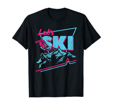 Ladda upp bild till gallerivisning, Retro Ski T-Shirt - Vintage 80s 90s Ski Outfit Ski Clothes T-Shirt-541925