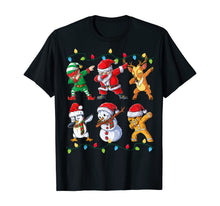 Ladda upp bild till gallerivisning, Funny shirts V-neck Tank top Hoodie sweatshirt usa uk au ca gifts for Dabbing Santa Elf Friends Christmas Kids Boys Men Xmas Gifts T-Shirt 24841