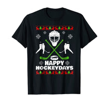 Ladda upp bild till gallerivisning, Funny shirts V-neck Tank top Hoodie sweatshirt usa uk au ca gifts for Happy Hockeydays Hockey Christmas Xmas Gift T-Shirt 155358