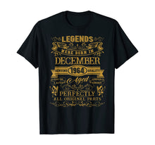Ladda upp bild till gallerivisning, Funny shirts V-neck Tank top Hoodie sweatshirt usa uk au ca gifts for 55th Birthday Gifts Legends Were Born In December 1964 T-Shirt 885452