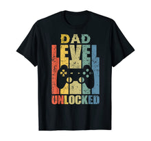 Ladda upp bild till gallerivisning, Funny shirts V-neck Tank top Hoodie sweatshirt usa uk au ca gifts for Mens Pregnancy Announcement Dad Level Unlocked Soon To Be Father T-Shirt 143381