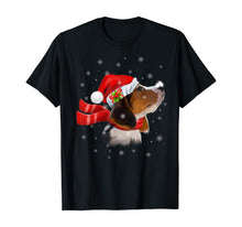 Ladda upp bild till gallerivisning, Funny shirts V-neck Tank top Hoodie sweatshirt usa uk au ca gifts for Christmas Beagle Santa Hat Dog Lover Gifts T-Shirt 724321