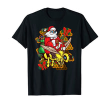 Ladda upp bild till gallerivisning, Funny shirts V-neck Tank top Hoodie sweatshirt usa uk au ca gifts for Funny Beekeeper Santa Riding Bee Christmas Beekeepeing Gifts T-Shirt 643012