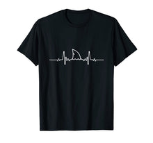 Ladda upp bild till gallerivisning, Shark Heartbeat T-Shirt | Shark Lovers | Fin | Ocean Animal 59345