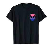 Ladda upp bild till gallerivisning, Funny shirts V-neck Tank top Hoodie sweatshirt usa uk au ca gifts for Bisexual Alien LGBTQ Bi Pride Flag Weird Vaporwave T-shirt 1928898