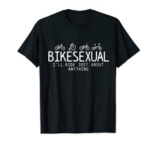 Ladda upp bild till gallerivisning, Funny shirts V-neck Tank top Hoodie sweatshirt usa uk au ca gifts for Bikesexual T-Shirt - Funny Bicycle Bike Cycling Shirt Gift 4208714