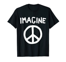Ladda upp bild till gallerivisning, Funny shirts V-neck Tank top Hoodie sweatshirt usa uk au ca gifts for Imagine Peace Symbol T-Shirt 2012065