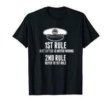 Ladda upp bild till gallerivisning, Boat Captain Is Never Wrong T Shirt Hat Gifts For Costume