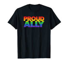 Ladda upp bild till gallerivisning, Gay Pride Ally Shirt LGBT Shirt Friends Proud Ally t-shirt 162041