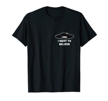 Ladda upp bild till gallerivisning, Funny shirts V-neck Tank top Hoodie sweatshirt usa uk au ca gifts for I Want to Believe UFO Alien T Shirt for Men Women Kids 709036
