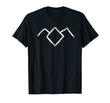 Ladda upp bild till gallerivisning, Twin Peaks Classic Chalk Lined Owl Cave Logo Graphic T-Shirt