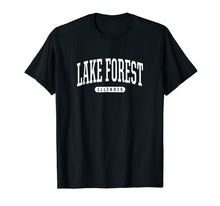 Ladda upp bild till gallerivisning, Lake Forest Illinois T-Shirt Vacation College Style IL USA T 1521918