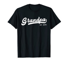 Ladda upp bild till gallerivisning, Funny shirts V-neck Tank top Hoodie sweatshirt usa uk au ca gifts for Grandpa Est 2019 New Grandpa Gift Father's Day T-Shirt 1253356