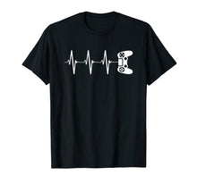 Ladda upp bild till gallerivisning, Funny shirts V-neck Tank top Hoodie sweatshirt usa uk au ca gifts for Gamer Heartbeat Shirt - Video Game Player Gift 1804305
