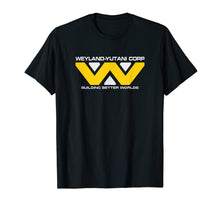 Ladda upp bild till gallerivisning, Weyland - Yutani Corp Logo T-Shirt Evil Company