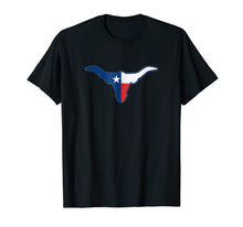 Ladda upp bild till gallerivisning, Funny shirts V-neck Tank top Hoodie sweatshirt usa uk au ca gifts for Texas Flag on Longhorn silhouette t shirt 1871068