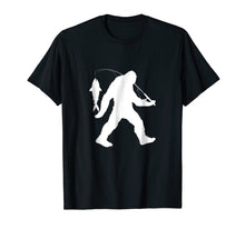 Ladda upp bild till gallerivisning, Funny shirts V-neck Tank top Hoodie sweatshirt usa uk au ca gifts for Bigfoot Fishing Fisherman T-Shirt Funny Sasquatch Gift 2721458
