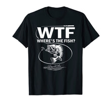 Ladda upp bild till gallerivisning, Funny shirts V-neck Tank top Hoodie sweatshirt usa uk au ca gifts for WTF Where's The Fish Funny Fishing T-Shirt 333979
